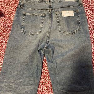 NWT AG High-Rise Vintage Straight Denim Jeans in Size 29